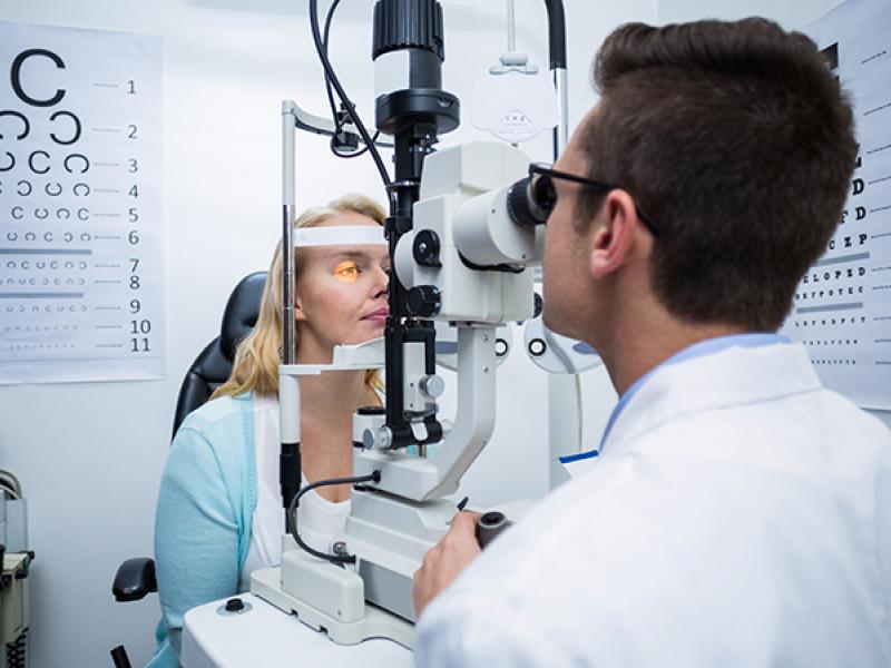 Eye exam
