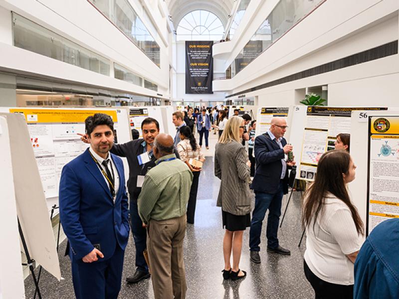 Ellis Fischel Cancer Center 2025 Cancer Research Day displays